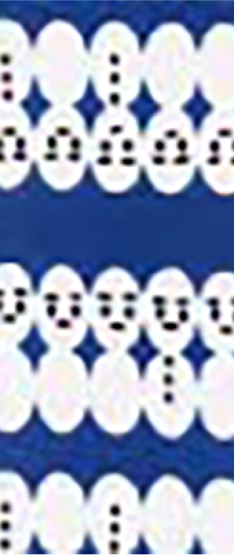 108.雪だるま<ブルー>